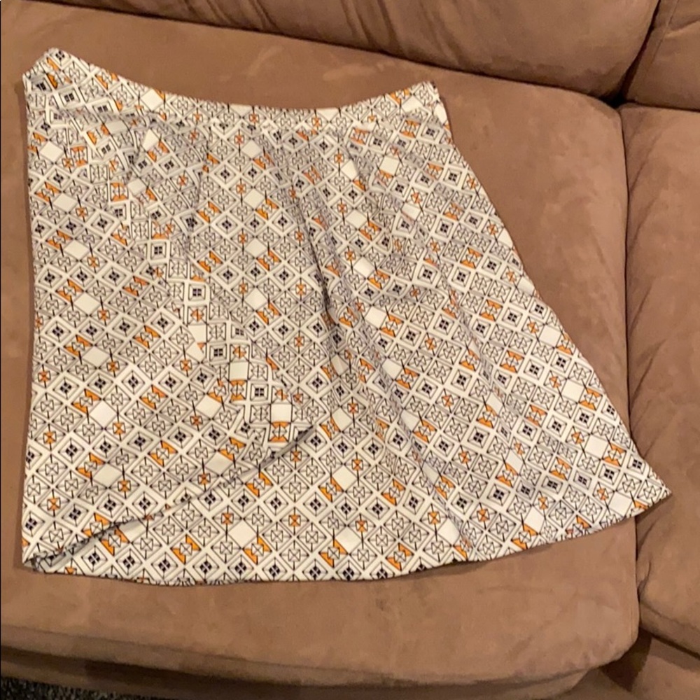 H & M printed swing skirt